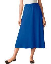 Woman Within - Within 7-day Knit A-line Skirt - Lyst