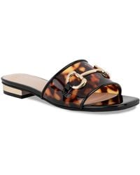 Jones New York - Vivato Single Band Slip On Flat Sandals - Lyst
