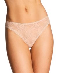 B.tempt'd - By Wacoal Floral Lace Moderate Coverage High-leg Panties - Lyst