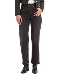Levi's - Ribcage High Rise Straight Ankle Jeans - Lyst