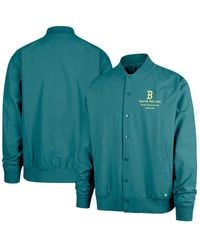 '47 - Boston Red Sox Anderson Twill Full-snap Bomber Jacket - Lyst