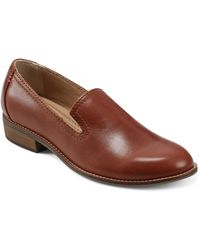 Earth - Edna Round Toe Casual Slip-on Flat Loafers - Lyst