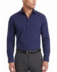 Tom Baine - Performance Stretch Solid Button Down Shirt - Lyst