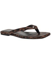 Calvin Klein - Stelea Flat Thong Sandals - Lyst