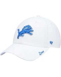 '47 - Detroit Lions Miata Clean Up Logo Adjustable Hat - Lyst