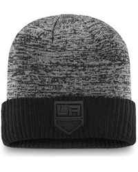 Fanatics - Los Angeles Kings Authentic Pro Travel Training Cuffed Knit Hat - Lyst
