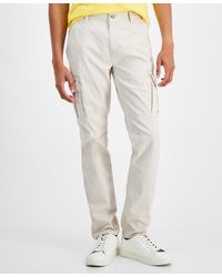 Sun & Stone - Sun + Stone Garment-dyed Straight-fit Morrison Tapered Cargo Pants - Lyst