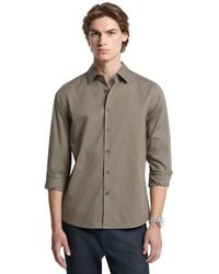 Michael Kors - Stretch Button-front Shirt - Lyst