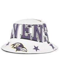 '47 - Baltimore Ravens Energize Bucket Hat - Lyst