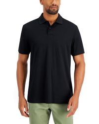 Alfani - Regular-fit Solid Supima Blend Cotton Polo Shirt - Lyst