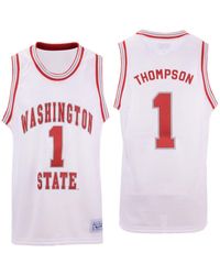 Klay Thompson Washington State Cougars Original Retro Brand Alumni  Basketball Jersey - White