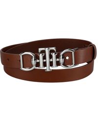 Tommy Hilfiger - Skinny Double Ended Horsebit Buckle Dress Casual Belt - Lyst