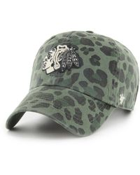 '47 - Chicago Blackhawks Bagheera Clean Up Adjustable Hat - Lyst