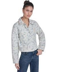 Levi's - Laydown Collar Button-front Coat - Lyst
