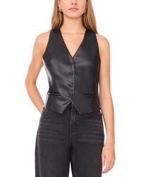 1.STATE - Button Front Vest - Lyst