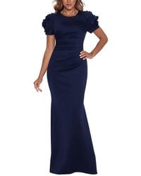 Xscape - Ruched Fit & Flare Gown - Lyst