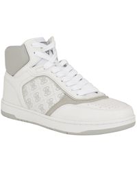 Guess - Towen Branded High Top Fashion Sneakers - Lyst