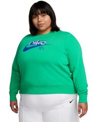 Nike - Plus Size Logo Graphic Fleece Sweatshirt - Lyst