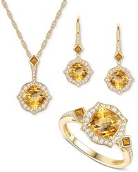 Macy's - 3-pc. Set Lab-grown Sapphire (5-7/8 Ct. T.w. - Lyst