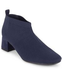 Tahari - Corniche Knit Ankle Boots - Lyst