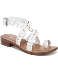 Franco Sarto - Ina 2 Toe Loop Ankle Strap Sandals - Lyst