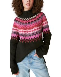 Lucky Brand - Fair Isle Turtleneck Sweater - Lyst