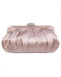 Nina - Classic Satin Clutch - Lyst