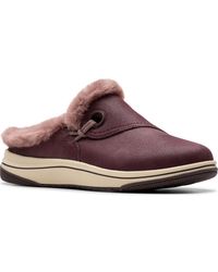 Clarks - Cloudsteppers Breeze Myth Round Toe Mules - Lyst