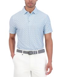Ben Sherman - Bauhaus Geo Tech Jersey Sports Fit Polo - Lyst