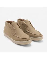 Mango - Suede Leather Ankle Boots - Lyst