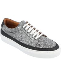 Taft - Fifth Ave Handcrafted Custom English Leather Low Top Casual Lace-up Sneaker - Lyst