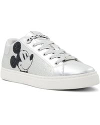 ALDO - X Disney D100 Rhinestone & Graphic Sneakers - Lyst