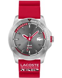 Lacoste - Silicone Strap Watch 46mm - Lyst