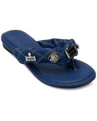 Karl Lagerfeld - Ceejay Rue Embellished Sandals - Lyst
