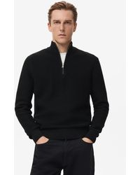 Mango - Cotton Structured Sweater - Lyst