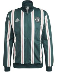 adidas - Manchester United Lifestyle Full-zip Track Top - Lyst