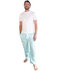Sant And Abel - Hepburn Gingham Mint Pj Pants - Lyst