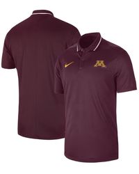Nike - Minnesota Golden Gophers 2023 Sideline Coaches Performance Polo Shirt - Lyst