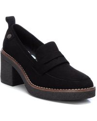 Xti - Heeled Suede Moccasins By - Lyst
