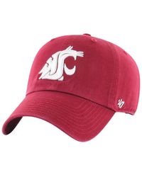 '47 - Washington State Cougars Clean Up Adjustable Hat - Lyst
