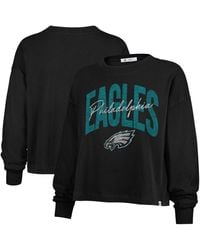 '47 - Philadelphia Eagles Plus Size Muse Sydney Long Sleeve T-shirt - Lyst