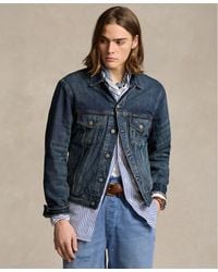 Ralph Lauren - Denim Cotton Trucker Jacket - Lyst