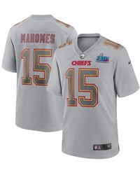 Nike - Patrick Mahomes Kansas City Chiefs Super Bowl Lvii Patch Atmosphere Fashion Game Jersey - Lyst
