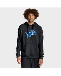 Nike - Detroit Lions Sideline Offensive Set Play Performance Pullover Hoodie - Lyst