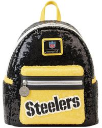 Loungefly - And Pittsburgh Steelers Sequin Mini Backpack - Lyst