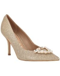 Guess - Prinsen Rhinestone Embellished Pointed Toe Pumps - Lyst