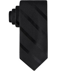 Tommy Hilfiger - Solid Textured Stripe Tie - Lyst