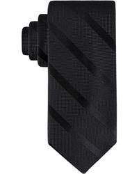 Tommy Hilfiger - Solid Textured Stripe Tie - Lyst