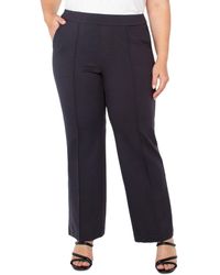 Liverpool Los Angeles - Liverpool Plus Size Pull On Wide Leg Pants - Lyst