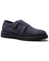 A. Veer - Anthony Veer Jett Double Monk Round-toe Shoes - Lyst
